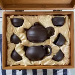 中国茶器セット　宜興紫砂壺