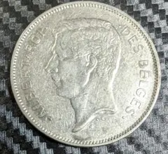 C440　1931年 20フラン硬貨 ベルギー メルカリ