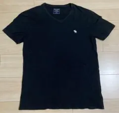 Abercrombie & Fitch アバクロ Vネック半袖カットソー