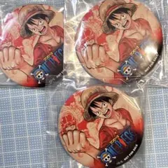 ONE PIECE ジャンプビクトリーカーニバル　ルフィ　原作缶バッジ セット