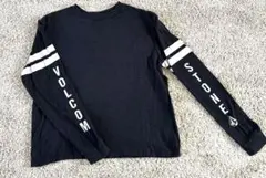 VOLCOM ブラック 長袖Tシャツ