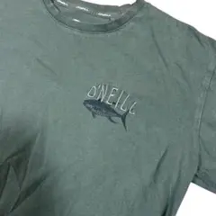 オニール O'NEILL 半袖 Tシャツ メンズ M グリーン 魚 刺繍のサムネイル