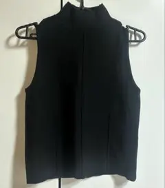 zara ノースリーブ ニット トップス