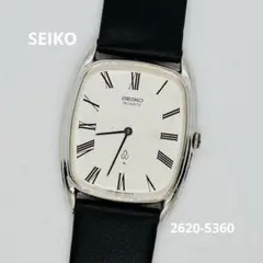 【動作品】1979年製 セイコー クォーツ 2620 ローマン タンク 2415のサムネイル