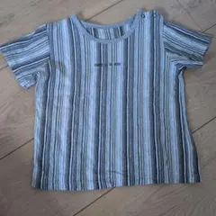 COMME CA DU MODE ストライプ柄 半袖Tシャツ　90のサムネイル