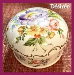 ー Désiréeー【極美品】フランス製　デジレ　陶器製　インテリア小物入れ