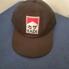 激レアカサブランカ　カザ KAZA ロゴ キャップ　黒色　美品のサムネイル