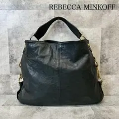REBECCA　MINKOFF レベッカミンコフ レザーバッグ　黒 RG261のサムネイル
