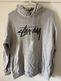 Stussy ステューシー パーカー グレー L