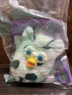 Furby 2001年製 ホワイト/パープル　ハッピーセット