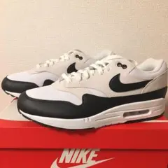 ナイキ エアマックス 1 エッセンシャル サミットホワイト ブラック 29.5