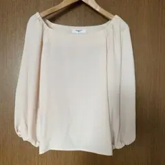 NATURAL BEAUTY BASIC ベージュ バルーンスリーブ S