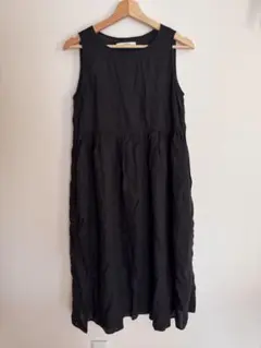 le Glazik ノースリーブワンピース 36 黒のサムネイル