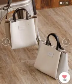 Cherryred＆strawberry 2WAYトートバッグ ショルダーバッグ