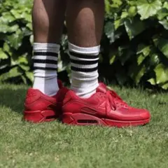 【美品】ナイキ エアマックス 90 ユニバーシティ レッド