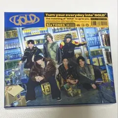 SixTONES アルバム GOLD 初回盤B