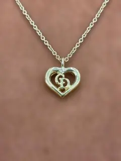 クリスチャンディオール ハート型 ネックレス 5745北