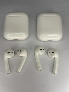【2個セット】AirPods A1602 ジャンク バッテリー消耗 现状品