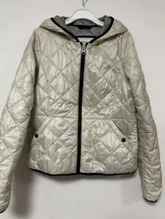 アバクロ ポリエステル綿フード付きアウター