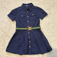 Polo Ralph Lauren 半袖ワンピース ネイビー
