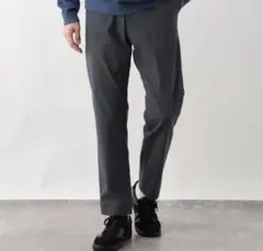 新品　スゴラクストレッチスリムパンツ+WARM/ XL チャコールグレー