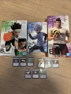 レイザー キルア ゴン フィギュア セット ハンターハンター一番くじ