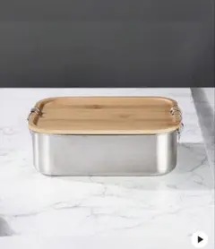 アルミバンブー蓋お弁当箱ランチボックス