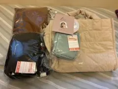 MUMU しまむら HAPPYBAGショルダーバッグ 4点セット抜き取り無のサムネイル