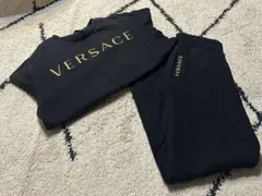 versace セットアップ スウェット 黒のサムネイル