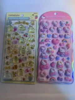 正規品 即発送 ポムポムプリン & ハローキティ シールセット