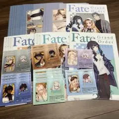 Fate/GrandOver クリアファイル 21枚×クリアシート18枚セット