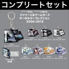 ポケモン パッケージ＆ゲームカード キーホルダー 2006-2016
