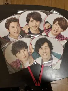 嵐 5×20 ミニうちわ 5枚セット