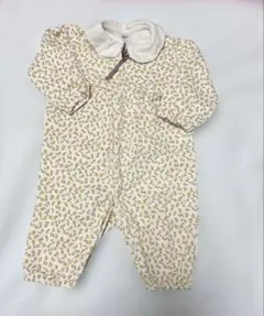 【ワンコイン】5070cm futafutaツーウェイオールロンパースレモン総柄