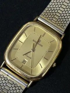 WALTHAM クォーツ ゴールドカラー　稼働品のサムネイル