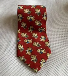 SAFER TIE クマキャラ柄 ネクタイ