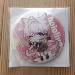 ホロライブ　秘密結社holoX　GIGO　缶バッジ　丸形　博衣こより
