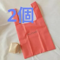 ２個　ジルスチュアート エコバッグ＆ストラップ付きポーチ2点SET