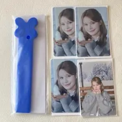 NiziU うちわグリップカバー ニナ くじ　ハピドロ　トレカ