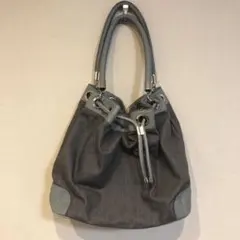 ARMANI EXCHANGE アルマーニエクスチェンジ　レザー×デニム　バッグ