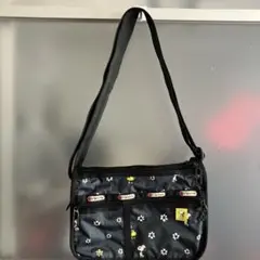 新品 レスポートサックxスヌーピー デイジー ポーチ付き ショルダーバッグ