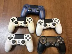 PS4 ワイヤレスコントローラー ジャンク品5個