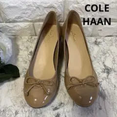 COLE HAAN ウェッジソール　エナメルパンプス　コンフォートソール
