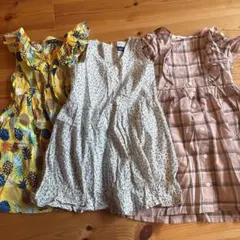 moujonjon、EAST BOY、any FAM綿100% ワンピ3点110