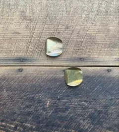 作家もの　真鍮　箸置き2個セット