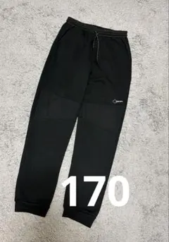 LOGOS DAYS ロングパンツ ブラック 170