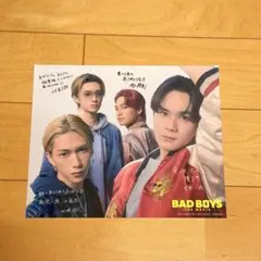 BAD BOYS THE MOVIE 入場者特典 ステッカー