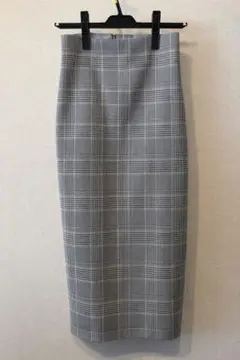 【訳あり】【ZARA】チェック タイトスカート