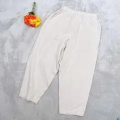 【プランテーション/Plantation】コットン テーパードパンツ M 日本製のサムネイル