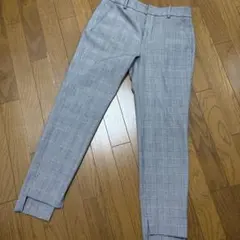 ZARA WOMAN チェック柄 スラックス EUR34